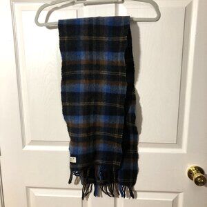 John Manly & co woven in Ireland lambswool men scarf